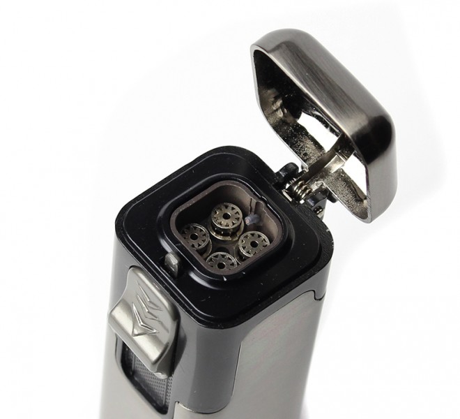 Запальничка на 4 форсунки для сигар Запальничка на 4 форсунки для сигар