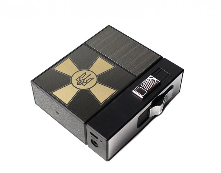 Портсигар с зажигалкой usb + форсунка Портсигар с зажигалкой usb + форсунка