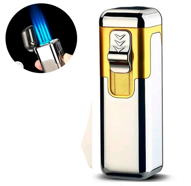 Зажигалка на 4 форсунки для сигар Зажигалка на 4 форсунки для сигар