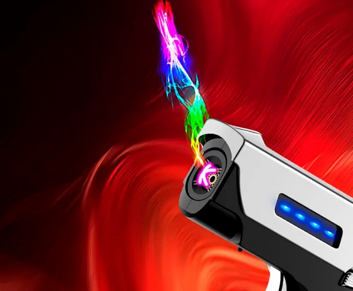 Зажигалка пистолет форсунка в подарочной упаковке Зажигалка пистолет форсунка в подарочной упаковке