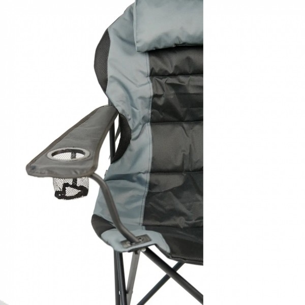 Крісло портативне Рибалка Трофей NR-35, сірий з чорним Крісло портативне Рибалка Трофей NR-35, сірий з чорним