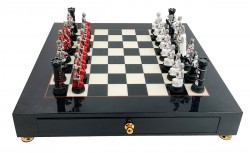 Шахматы  Italfama  R75641+8530RP  Рыцари тамплиеры