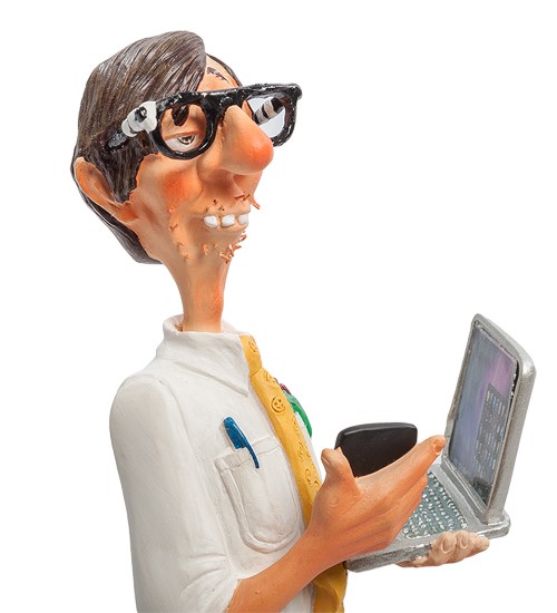 Статуетка Програміст (The Computer Expert Forchino) Статуетка Програміст (The Computer Expert Forchino)