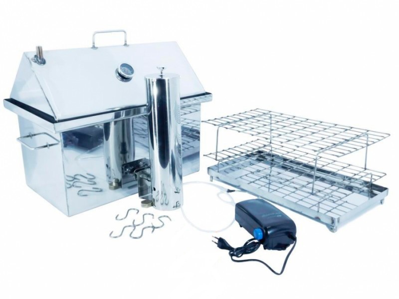 Коптильня комплекс для холодного и горячего копчения PROFI ELITE ПСЕ15 Коптильня комплекс для холодного и горячего копчения PROFI ELITE ПСЕ15