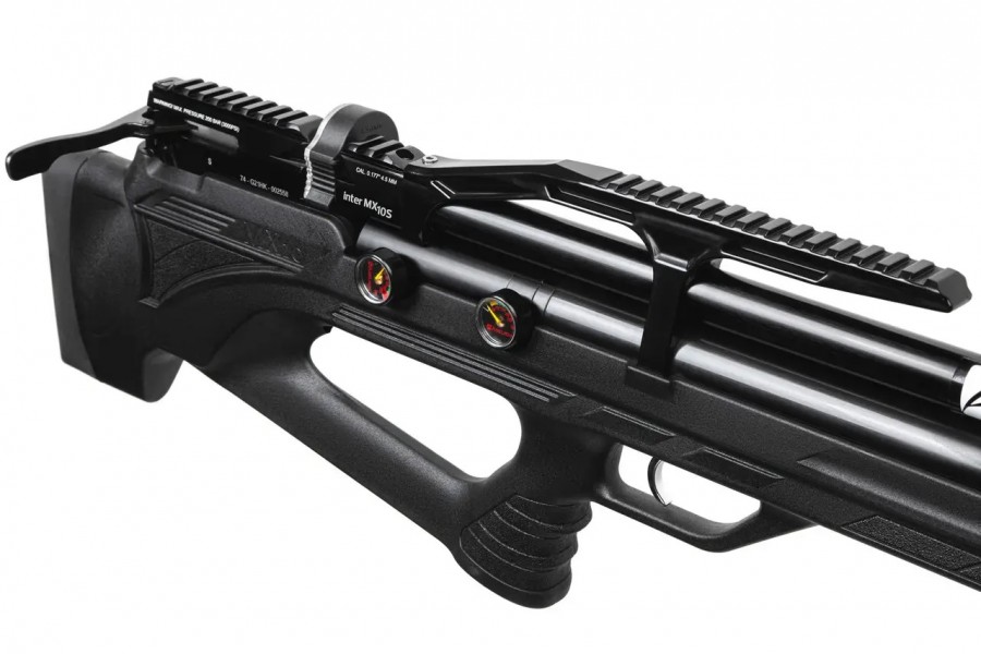 Пневматическая Редукторная PCP винтовка Aselkon MX10-S Black кал. 4.5 Пневматическая Редукторная PCP винтовка Aselkon MX10-S Black кал. 4.5