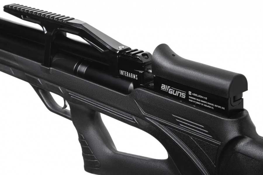 Пневматическая Редукторная PCP винтовка Aselkon MX10-S Black кал. 4.5 Пневматическая Редукторная PCP винтовка Aselkon MX10-S Black кал. 4.5