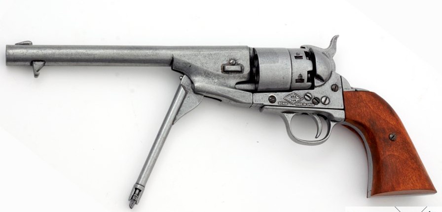 Револьвер часів Громадянської війни США виробництва S. Colt, 1886 р. . Револьвер часів Громадянської війни США виробництва S. Colt, 1886 р. .