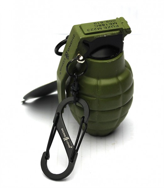 Зажигалка граната с карабином Зажигалка граната с карабином