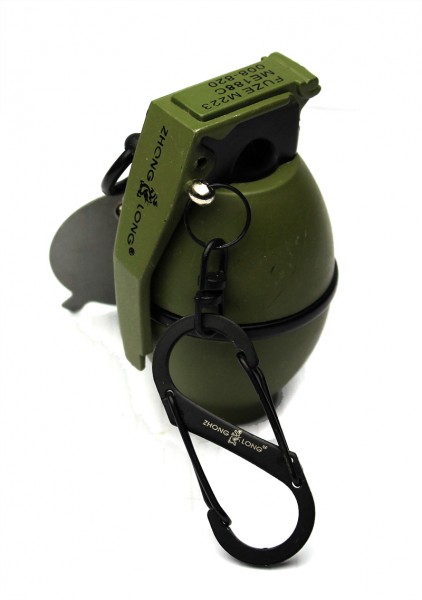 Зажигалка Осколочная граната M26A1 с карабином Зажигалка Осколочная граната M26A1 с карабином