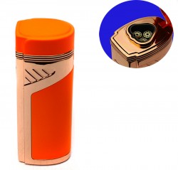 Электронная газовая зажигалка с 3 форсунками для сигар