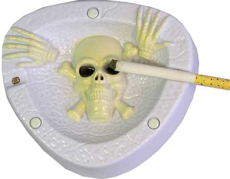 Попільничка кашляюча Черепок Попільничка кашляюча Черепок