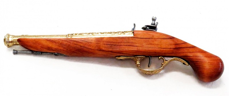 Пістоль кремнієвий англійський, XVIII століття . Пістоль кремнієвий англійський, XVIII століття .