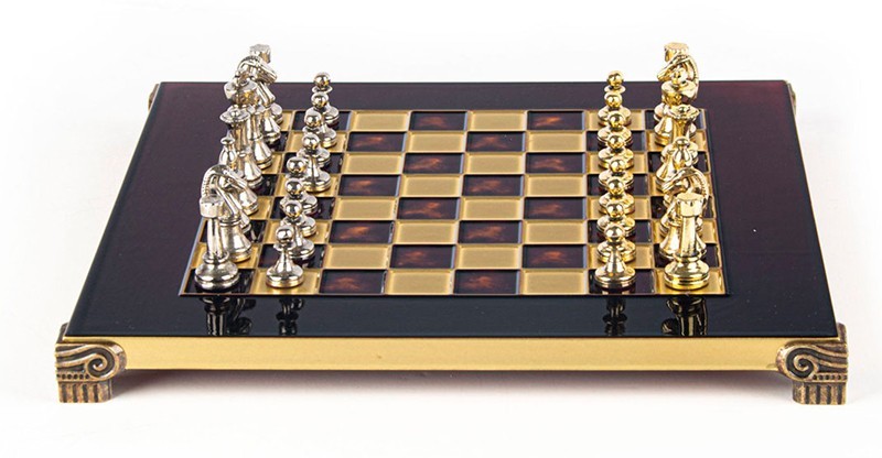 Шахи Грецькі Manopoulos класика S32RED Шахи Грецькі Manopoulos класика S32RED