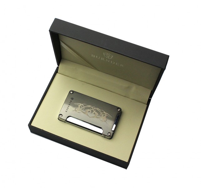 Зажигалка подарочная 'BURNDER' 1 форсунка Зажигалка подарочная 'BURNDER' 1 форсунка