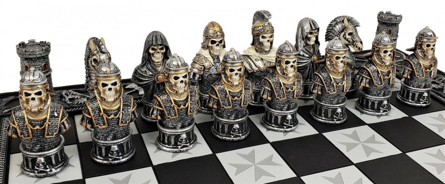Шахматы Ходячие мертвецы ITALFAMA R71504+B77192 Шахматы Ходячие мертвецы ITALFAMA R71504+B77192