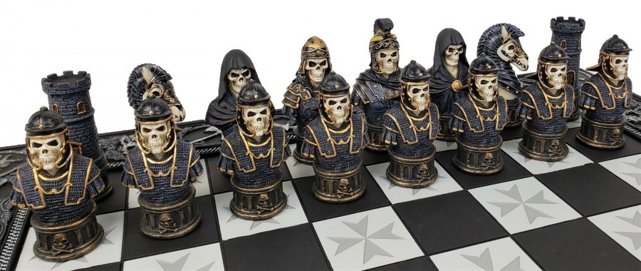 Шахматы Ходячие мертвецы ITALFAMA R71504+B77192 Шахматы Ходячие мертвецы ITALFAMA R71504+B77192