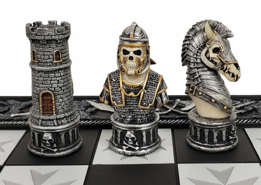 Шахматы Ходячие мертвецы ITALFAMA R71504+B77192 Шахматы Ходячие мертвецы ITALFAMA R71504+B77192