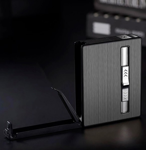 Запальничка USB та газова два режими полум’я з футляром Запальничка USB та газова два режими полум’я з футляром