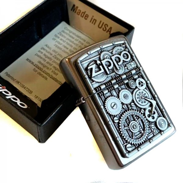 Запальничка "ZIPPO" Steampunk 3D Emblem Gear Запальничка "ZIPPO" Steampunk 3D Emblem Gear