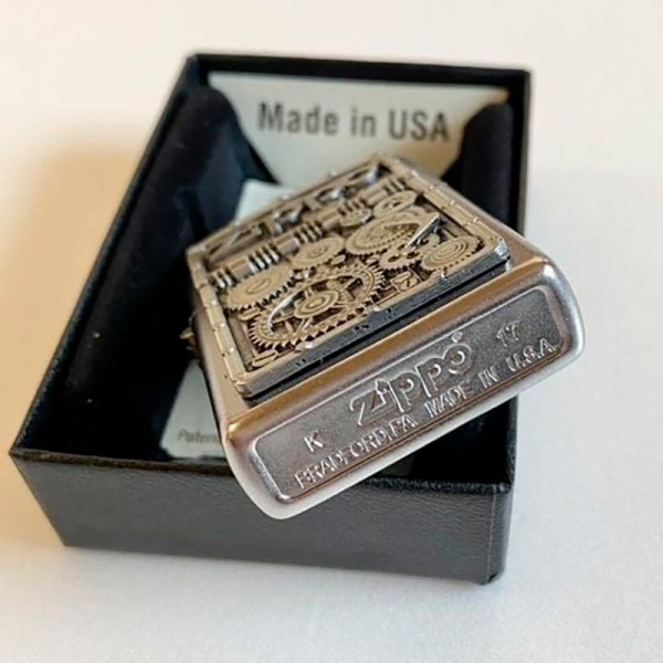 Запальничка "ZIPPO" Steampunk 3D Emblem Gear Запальничка "ZIPPO" Steampunk 3D Emblem Gear