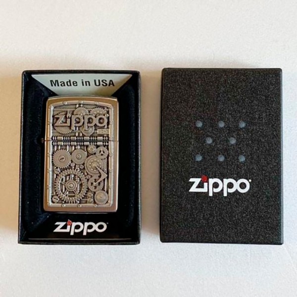 Запальничка "ZIPPO" Steampunk 3D Emblem Gear Запальничка "ZIPPO" Steampunk 3D Emblem Gear