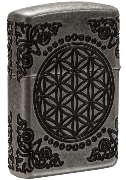 Запальничка армована Zippo Armor Tree of Life Antique Silver античне срібло Запальничка армована Zippo Armor Tree of Life Antique Silver античне срібло