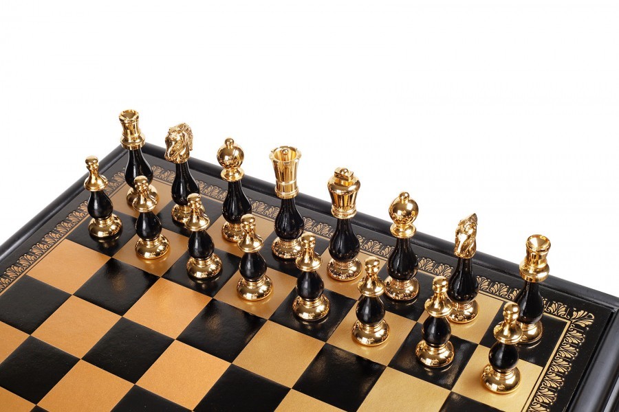 Шахматный столик с шахматами 154GSBN+TAV217 Шахматный столик с шахматами 154GSBN+TAV217