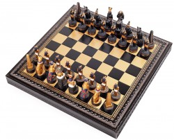 Набор Египет  3 в 1 шахматы, шашаки  и нарды  ITALFAMA R69885+219GN