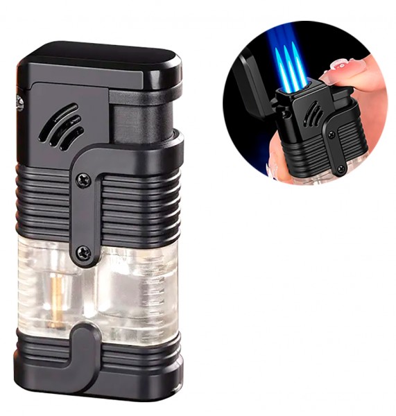 Зажигалка Triple Torch Lighter в подарочной упаковке Зажигалка Triple Torch Lighter в подарочной упаковке