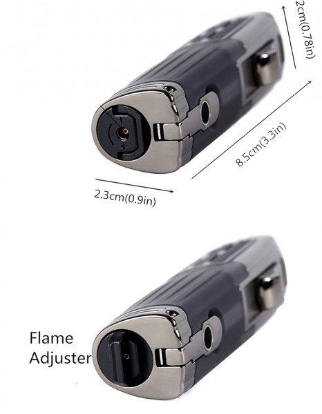 Зажигалка Honest с пробойником для сигар Зажигалка Honest с пробойником для сигар