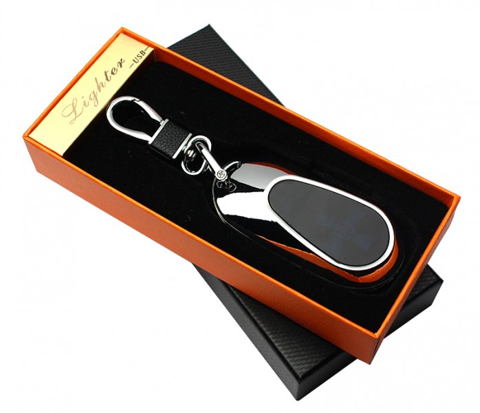 Зажигалка брелок usb с подсветкой в подарочной упаковке Зажигалка брелок usb с подсветкой в подарочной упаковке