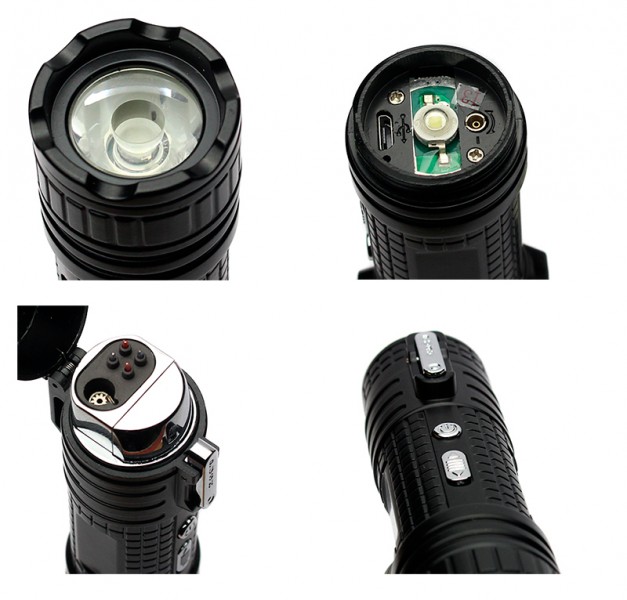 Зажигалка usb импульсная + турбо газовая + фонарик Wellandt в подарочной упаковке Зажигалка usb импульсная + турбо газовая + фонарик Wellandt в подарочной упаковке