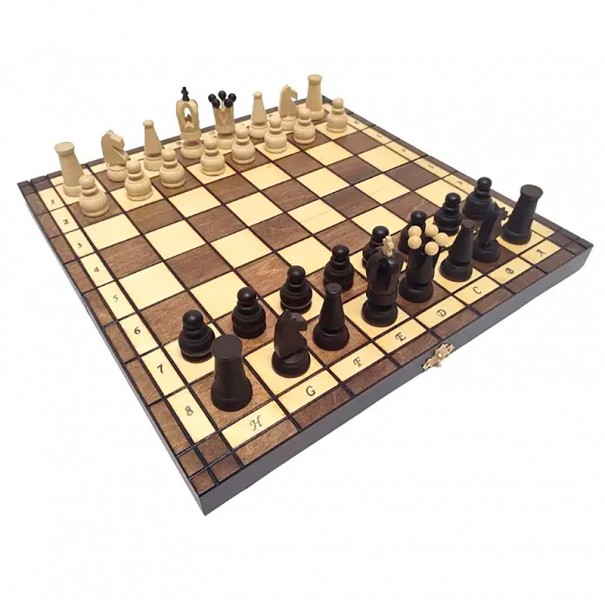 Набор шахматы и шашки средние с-165b Набор шахматы и шашки средние с-165b