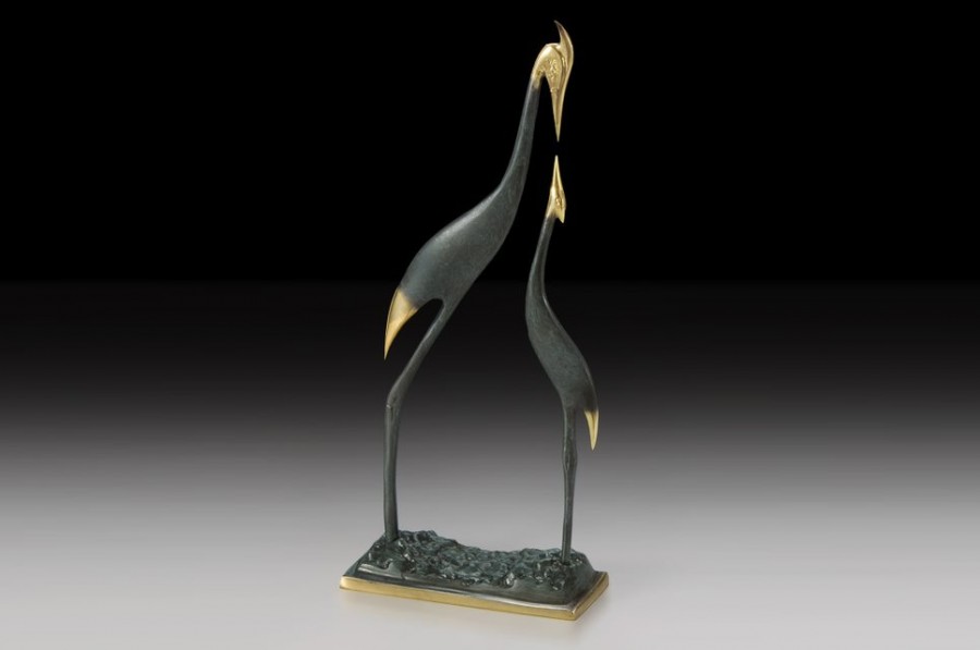 Бронзовая статуэтка Влюбленные VIRTUS GARZAS DUPLO Бронзовая статуэтка Влюбленные VIRTUS GARZAS DUPLO