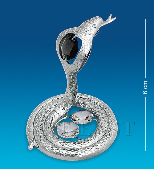 Фигурка Змея 6 см с кристалом Фигурка Змея 6 см с кристалом