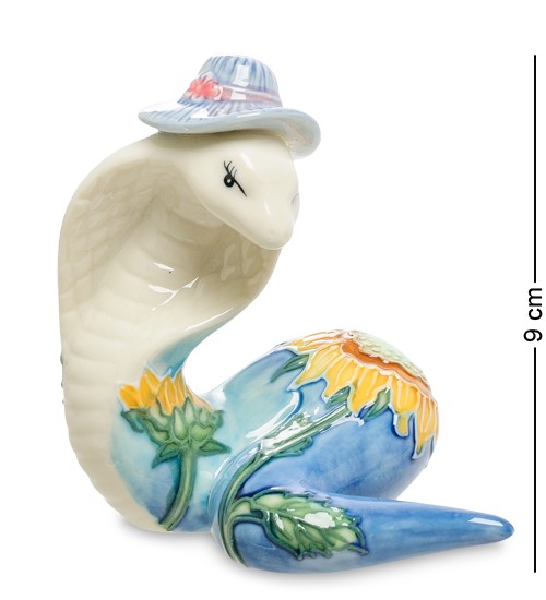 Фарфоровая фигурка Змея Pavone Фарфоровая фигурка Змея Pavone