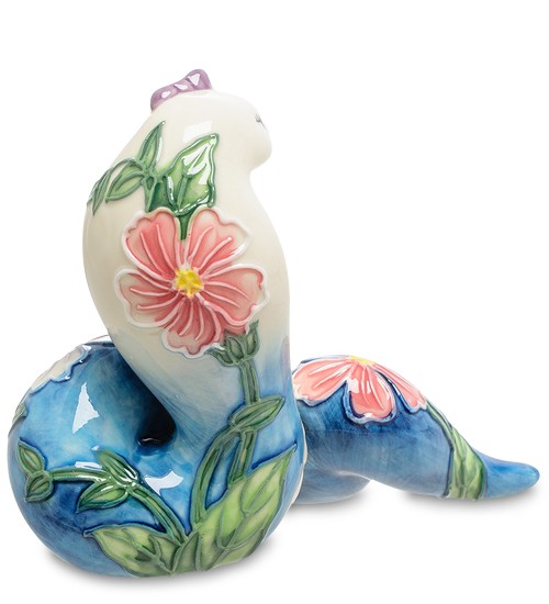 Фарфоровая фигурка Pavone Змея 2025 Фарфоровая фигурка Pavone Змея 2025