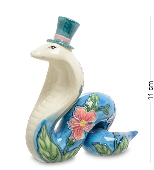 Фигурка Змея Pavone фарфоровая Фигурка Змея Pavone фарфоровая