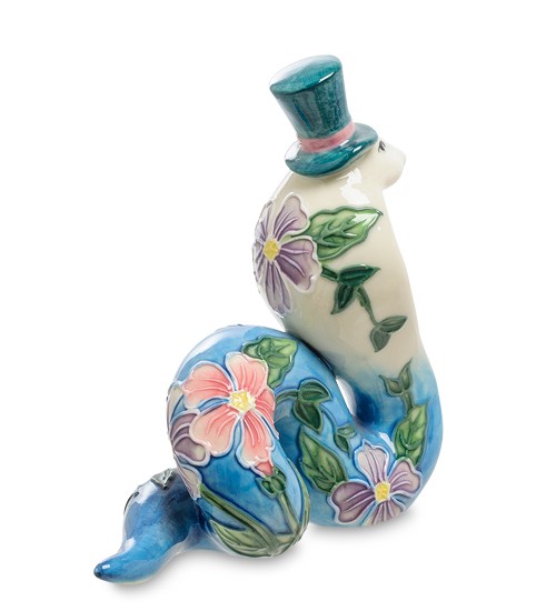 Фигурка Змея Pavone фарфоровая Фигурка Змея Pavone фарфоровая