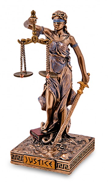 Статуэтка Фемида - богиня правосудия Статуэтка Фемида - богиня правосудия
