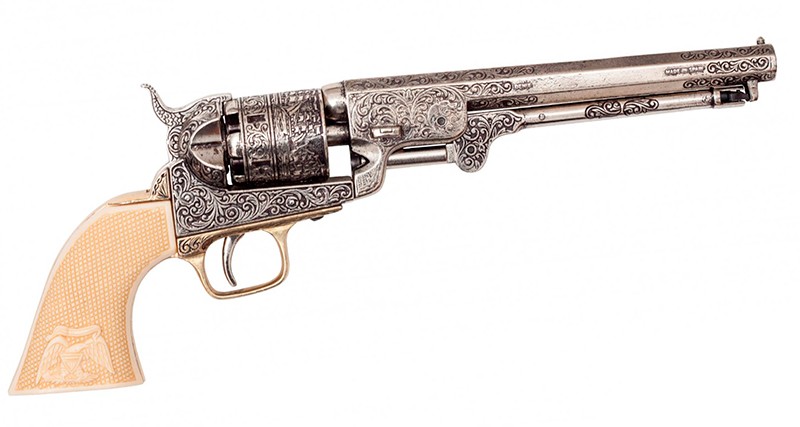 Копия Револьвера военно-морского флота гражданской войны США, 1851 год Копия Револьвера военно-морского флота гражданской войны США, 1851 год