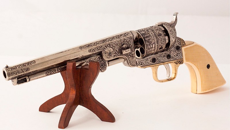 Копия Револьвера военно-морского флота гражданской войны США, 1851 год Копия Револьвера военно-морского флота гражданской войны США, 1851 год