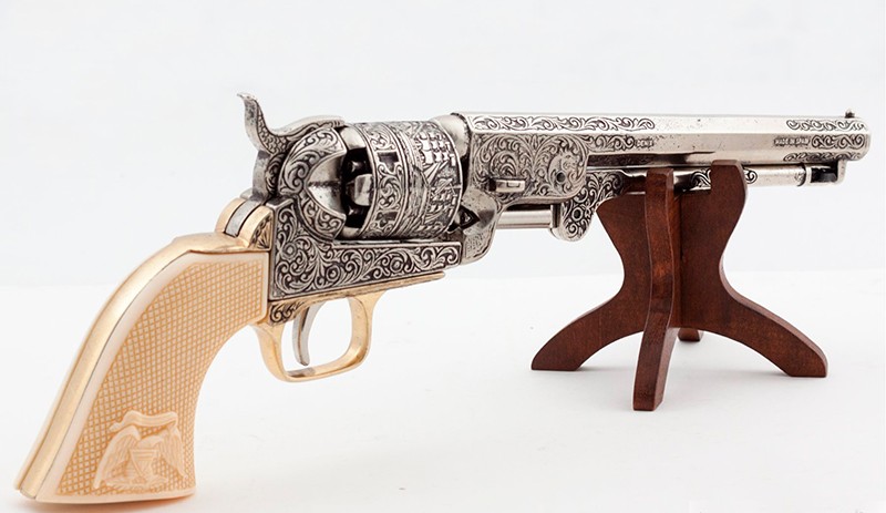 Копия Револьвера военно-морского флота гражданской войны США, 1851 год Копия Револьвера военно-морского флота гражданской войны США, 1851 год