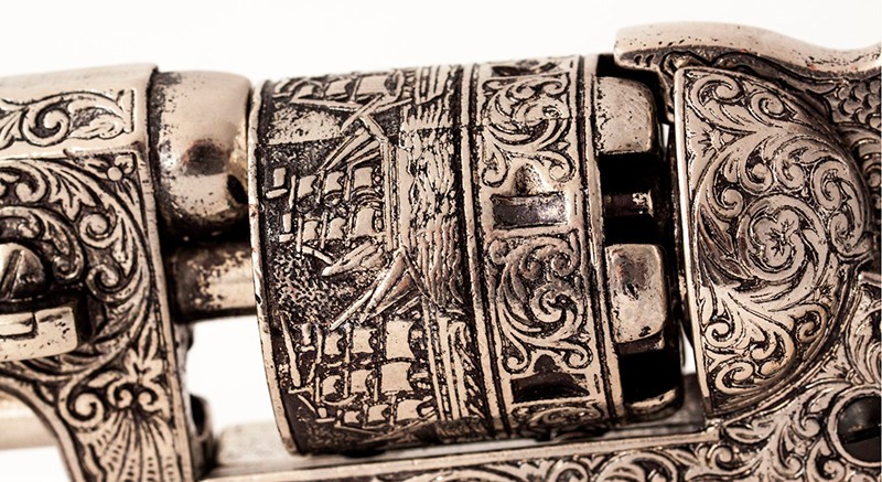 Копия Револьвера военно-морского флота гражданской войны США, 1851 год Копия Револьвера военно-морского флота гражданской войны США, 1851 год