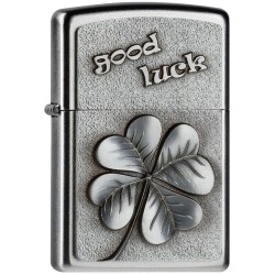    Zippo 2004509 GOOD LUCK CLOVER