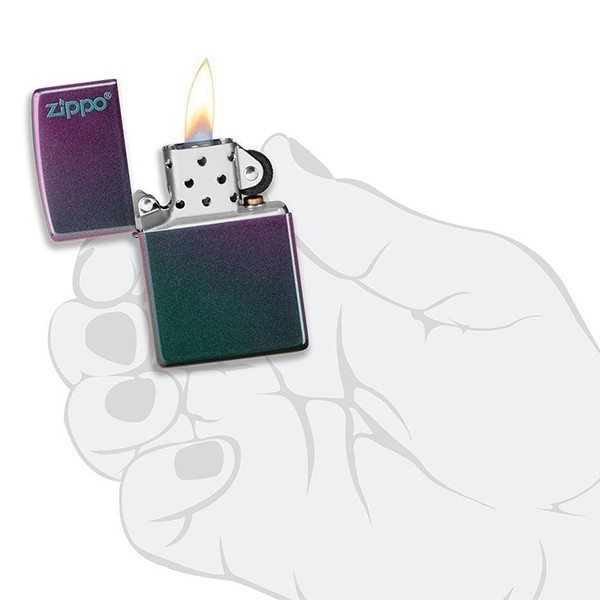 Запальничка Zippo Reg Iridescent Matte 49146 ZL Запальничка Zippo Reg Iridescent Matte 49146 ZL