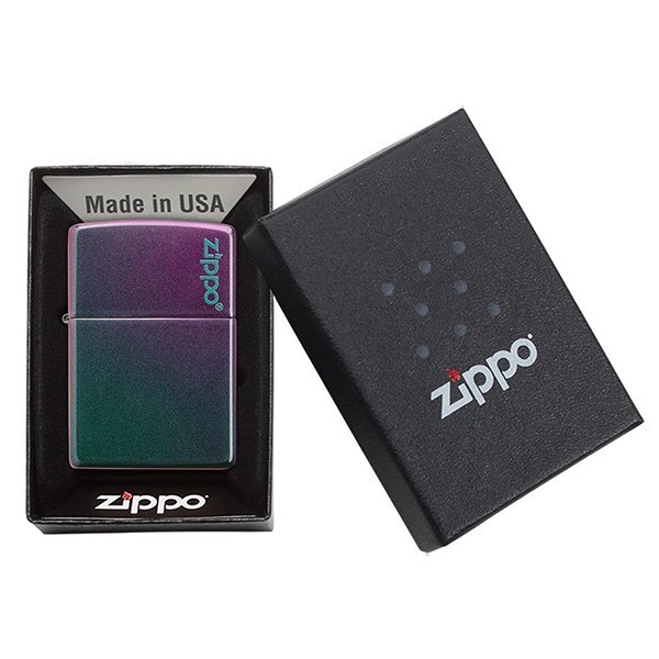 Запальничка Zippo Reg Iridescent Matte 49146 ZL Запальничка Zippo Reg Iridescent Matte 49146 ZL