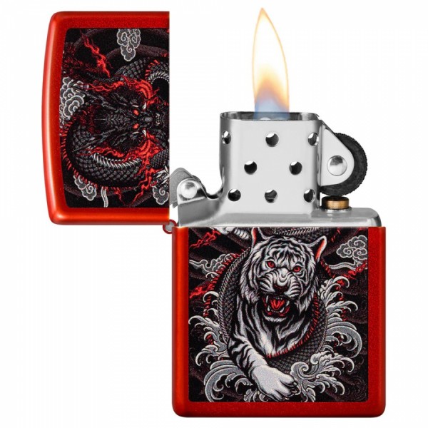 Запальничка Zippo Dragon Tiger 48933 Запальничка Zippo Dragon Tiger 48933