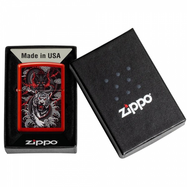 Запальничка Zippo Dragon Tiger 48933 Запальничка Zippo Dragon Tiger 48933