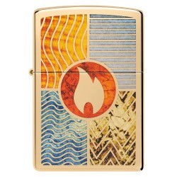  Zippo 254B Elements Of Earth Design